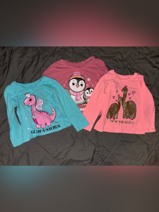 The Children's Place Other - The children’s place - bundle of 3 long sleeve graphic shirts